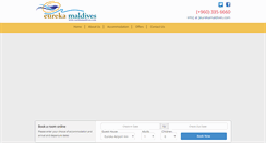 Desktop Screenshot of eurekamaldives.com